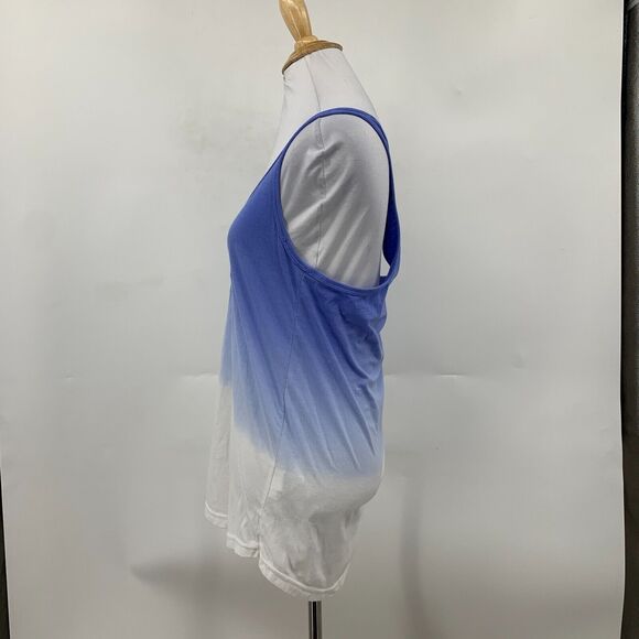 Nike Slim Fit Ombre Racerback Tank Top Womens M Medium Multi Sleeveless Athletic - Picture 4 of 11